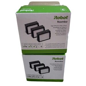 iRobot Roomba High-Efficiency Filter 3 Pack 2 Boxes e i j Series Replacement 6pk